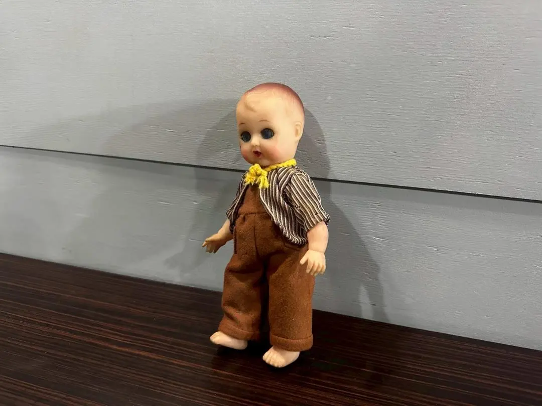 Thumbnail of Rare Antique Doll Soft Vinyl Figure Doll Sleep Eye RW634