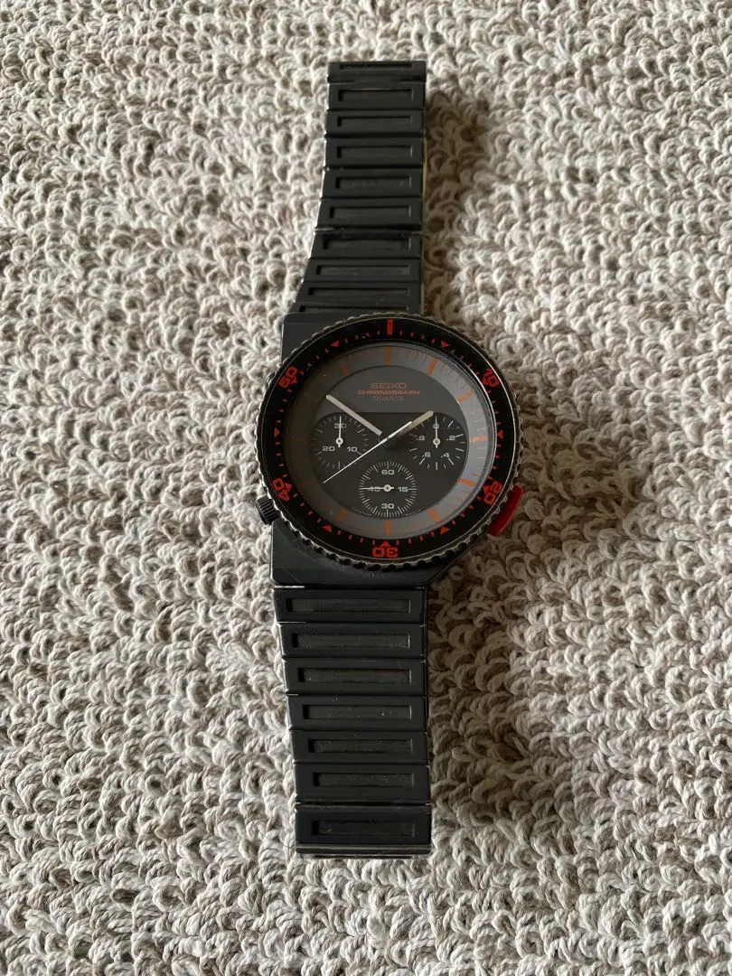 部品取りに★セイコー★スピードマスター★SPEEDMASTER★7A28 楽天市場】セイコー スピードマスター クォーツ ペプシベゼル