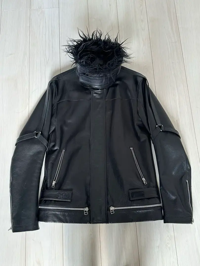 HELMUT LANG　本人期　90s　ボンデージ　アストロバイカージャケット 本人期 Helmut Lang アストロ バイカー ジャケット送料 無料