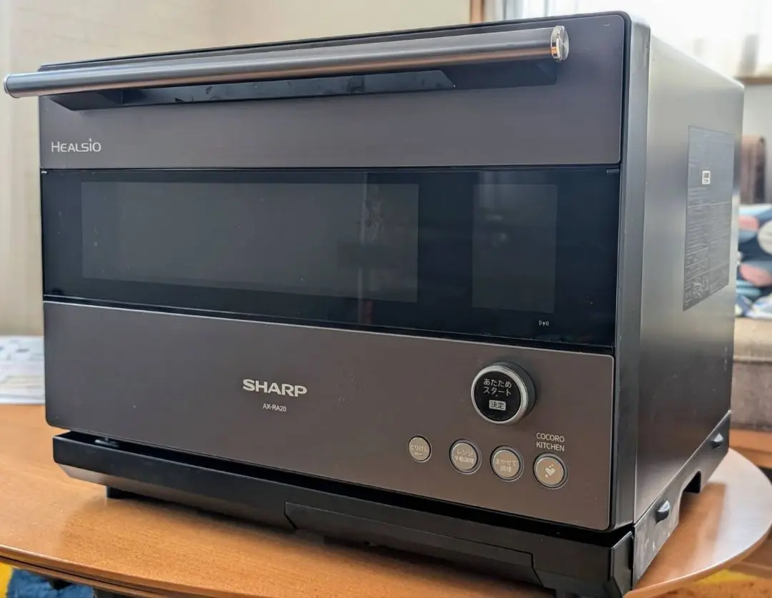 NAMINORI・YUNA　ヘルシオ HEALSIO AX-RA20 シャープ、自動調理とレシピサービス専用キーを搭載した