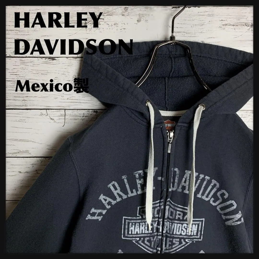 Thumbnail of Instant sell-out model!! Harley-Davidson ☆ Full-zip hoodie C583