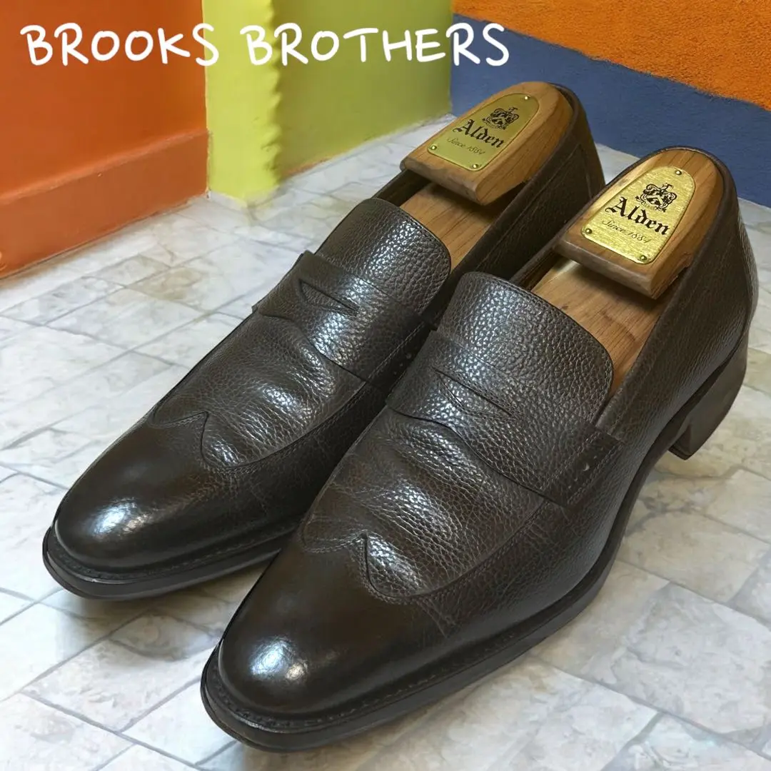 Brooks Brothers コインローファー ブラウン フレンチカーフ ペニーローファー | Brooks Brothers Japan