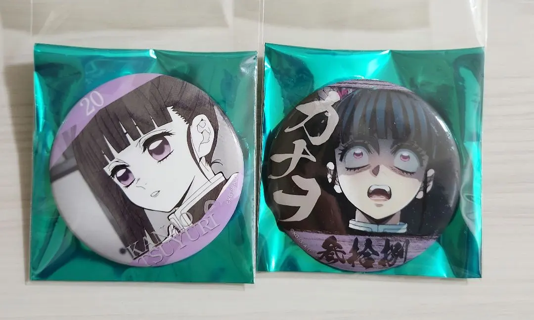 鬼滅之刃 隊士百景 Emotional 徽章 ufotable 栗花落香奈乎 2個 的縮圖