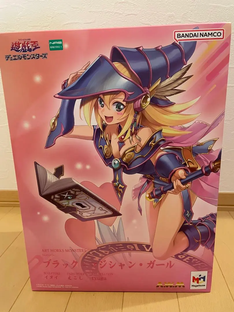 遊戯王 AWM ブラックマジシャンガール フィギュア メガハウス 未開封 遊戯王 AWM ブラックマジシャンガール フィギュア メガハウス 未