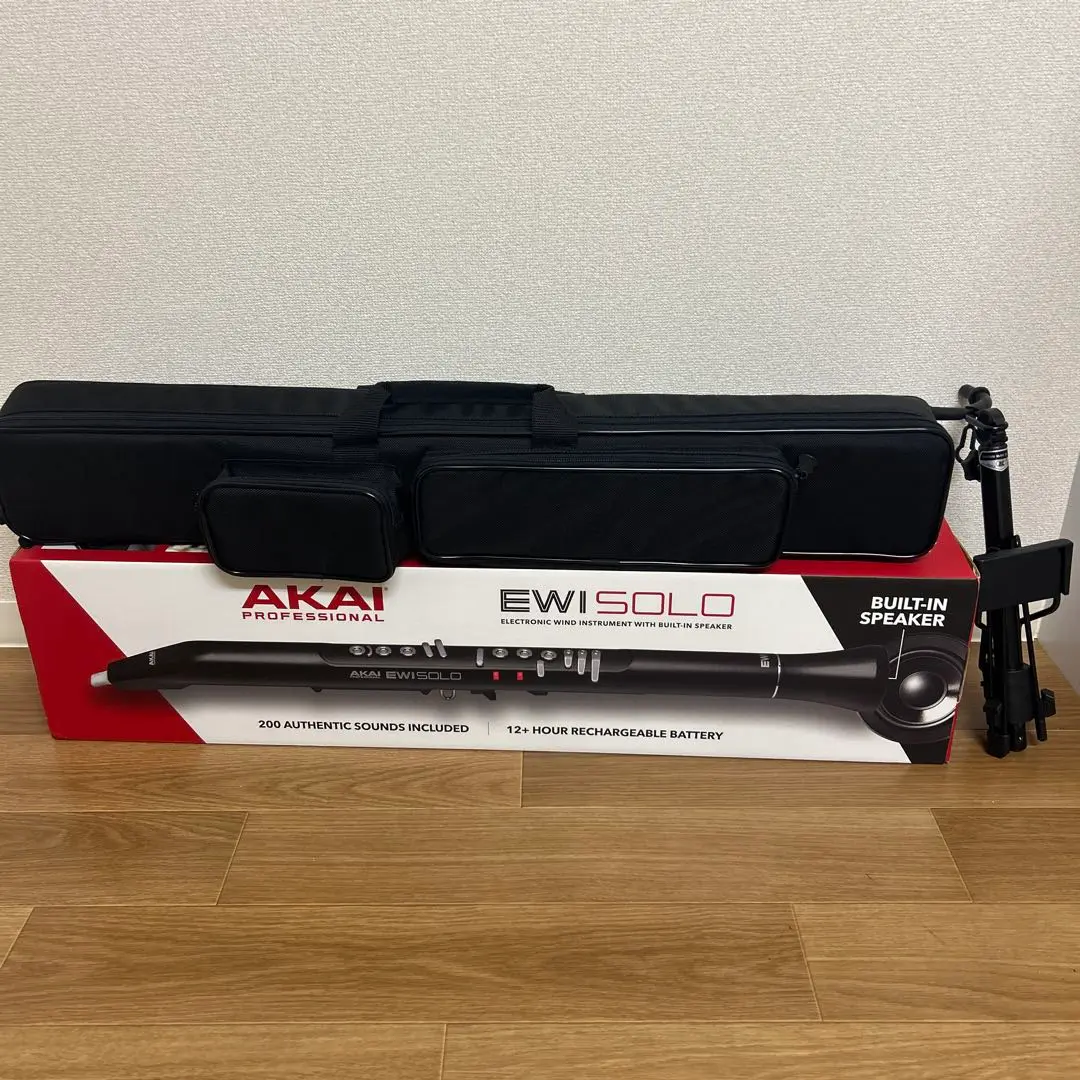 ラスト1点　新品未開封AKAI EWI solo ブラック保証書付き 製品情報：EWI SOLO：AKAI professsional