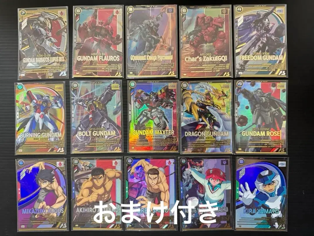 【機動戰士鋼彈 戰術基地】FQ02 半套卡 15張套組 的縮圖