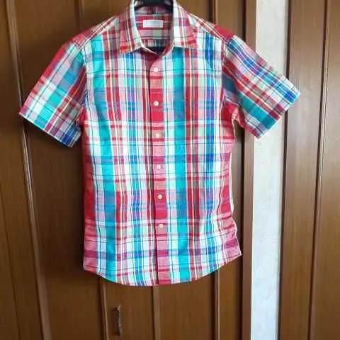 Thumbnail of Checkered short-sleeved shirt