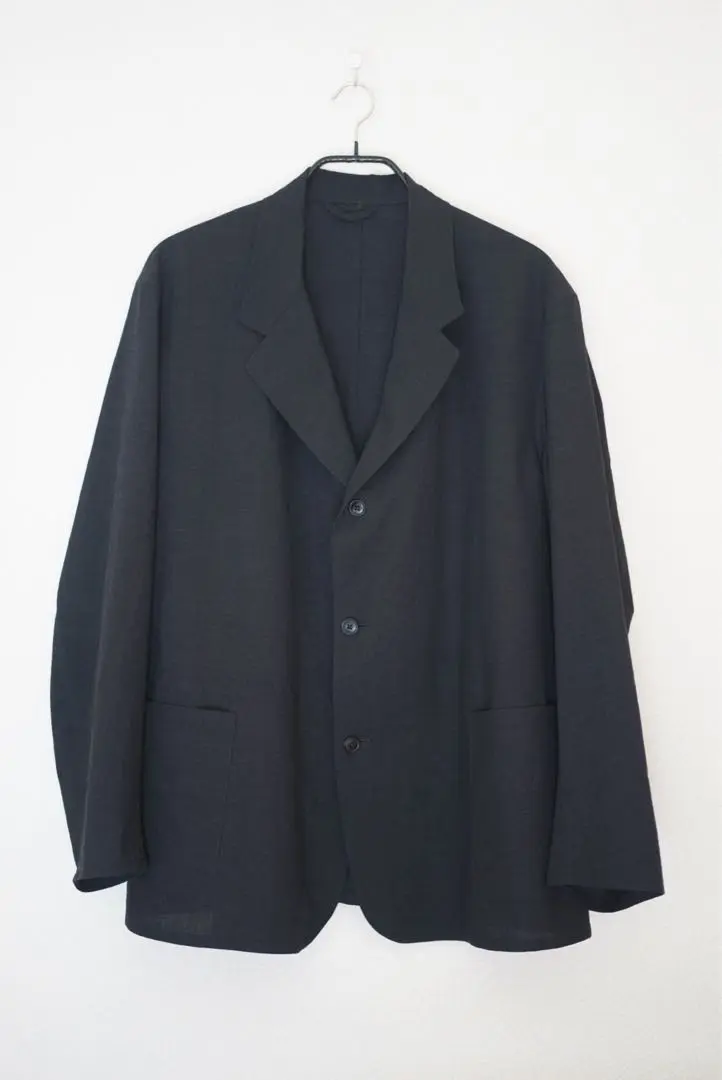 COMOLI 24SS ウールジャケット comoli 24SS ウールジャケット ニータックパンツ チャコール