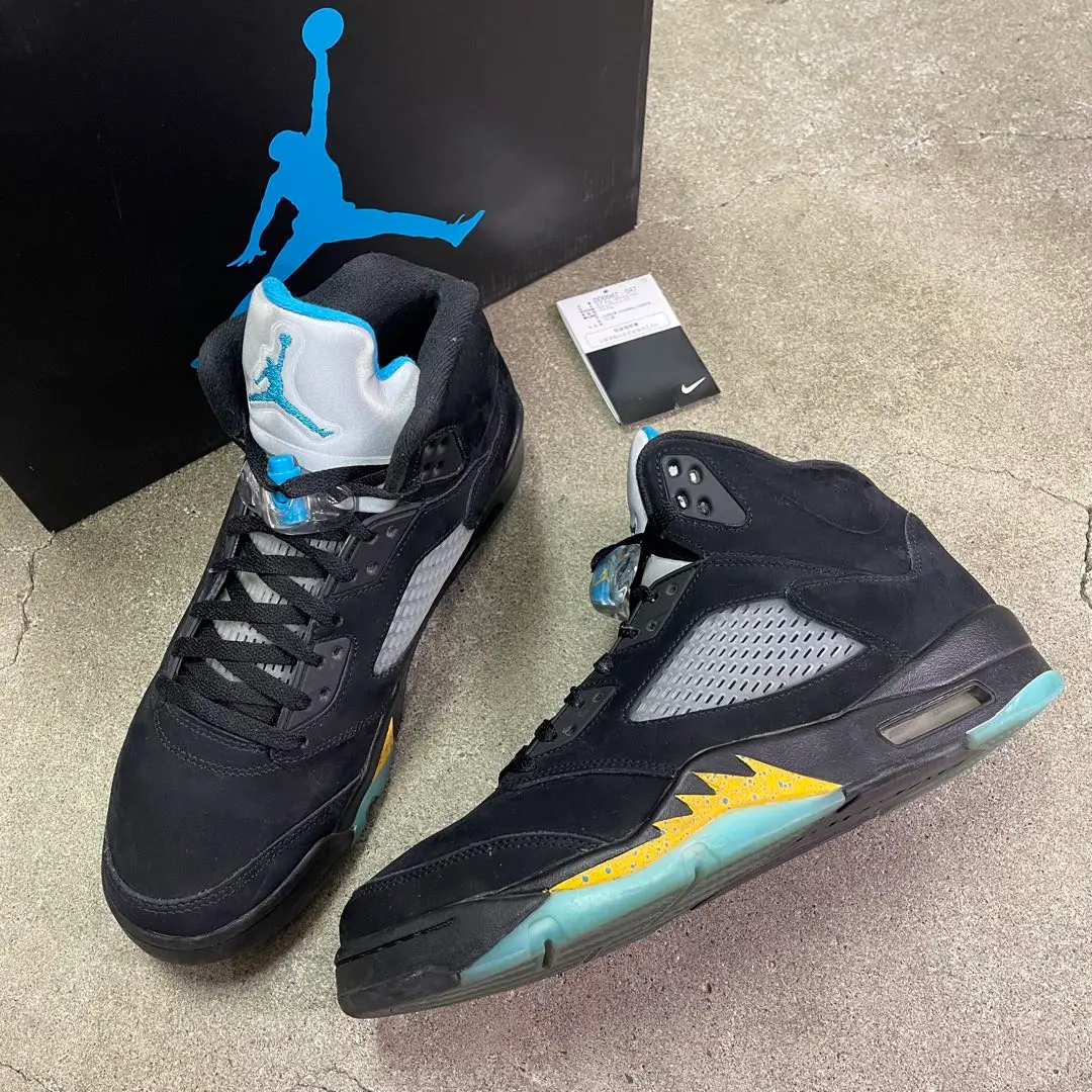 ★NIKE★大人気★AIR JORDAN 5 AQUA エアジョーダン5★追跡可 1/21・1/23発売｜Nike Air Jordan 5 
