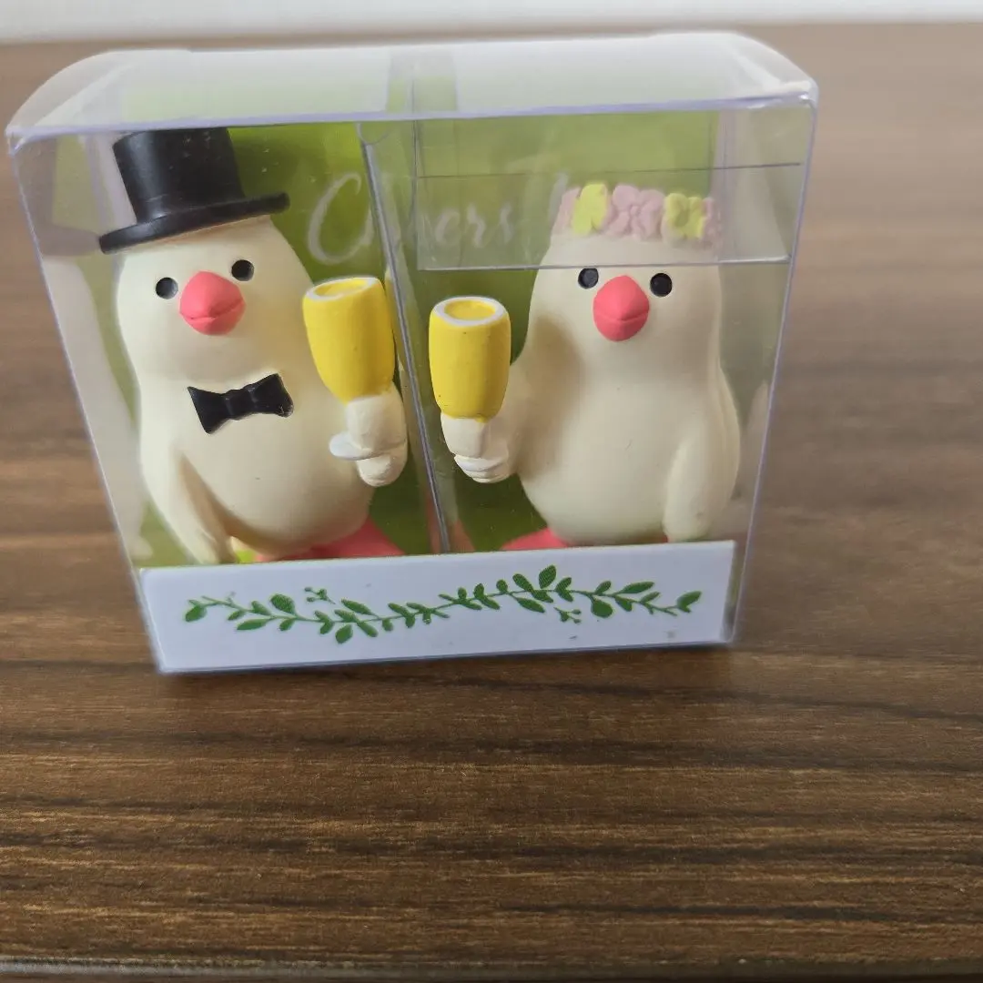 コンコンブル 乾杯文鳥 結婚式 ウェルカムドール ウェルカム