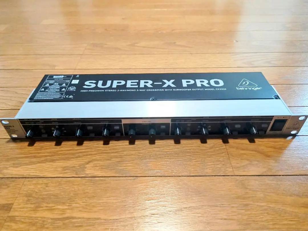 A*o様 Behringer チャンネルディバイダー SUPER-X PRO C 最高峰のクロスオーバーはこれだ！ ベリンガー CX2310