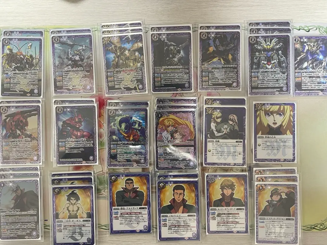 バトスピ 鉄華団 デッキ スリーブ付き バトスピブログ更新！今日はcessnaさんの鉄華団デッキ紹介!!