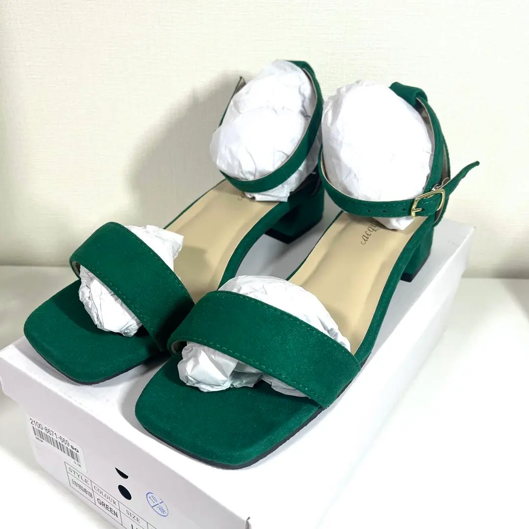 【最終降價】全新未使用 女款涼鞋 寬楦 4E 踝帶 鞋 的縮圖