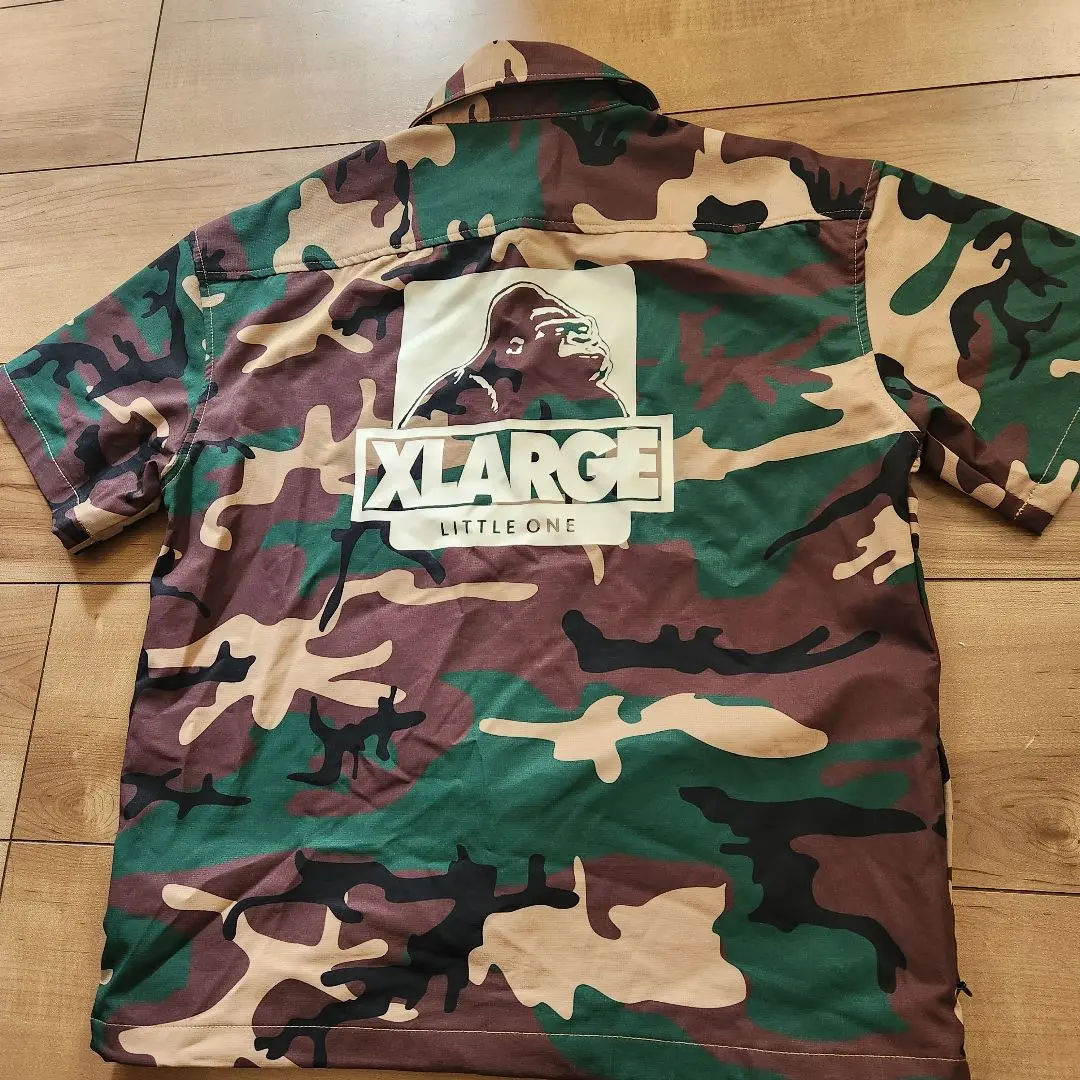 希少/Stussy kids camo リバーシブル　ジャケット130cm中綿 Stussy x Denim Tears Ripstop Down Army Jacket 'Camo' 315296
