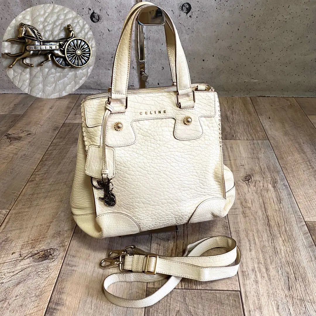 ⭐CELINE⭐　セリーヌ　ボリード　ミニ　ハンドバッグ　ショルダーバッグ CELINE セリーヌ レザー 2WAY ミニボリード ショルダーバッグ