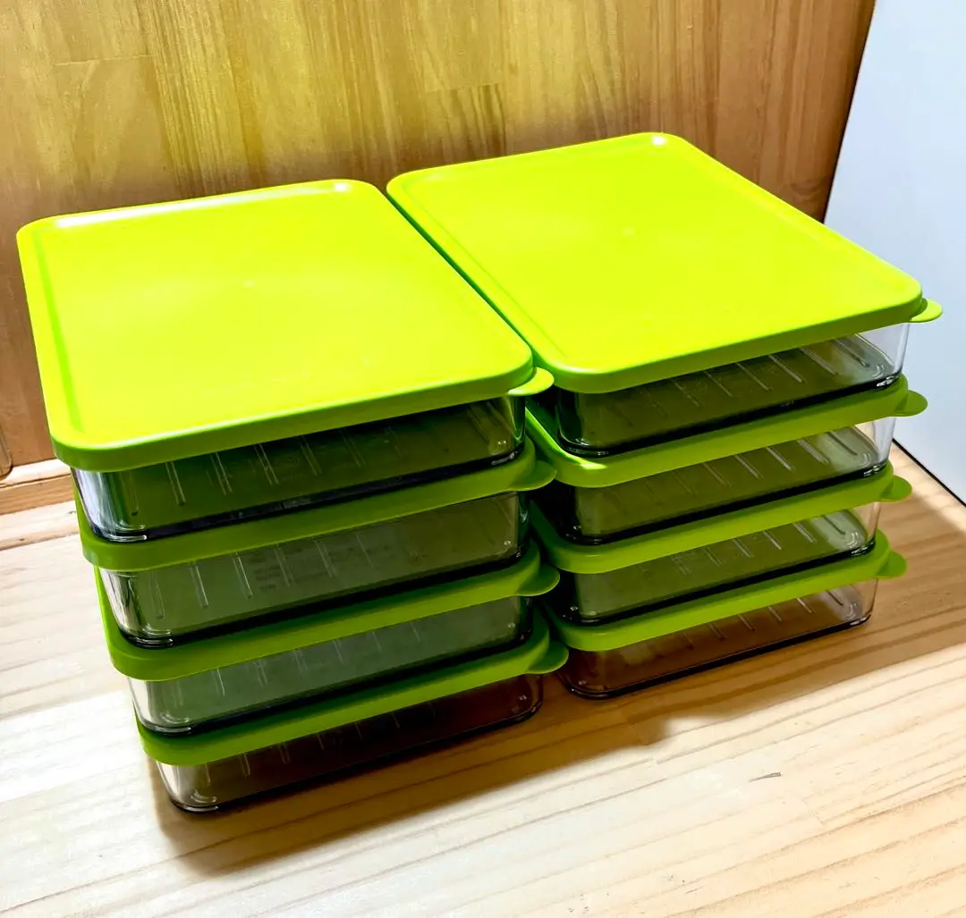 ビバライズ ビバ フラットフラット 密閉保存容器 12個セット　チェリーレッド ビバライズ ビバ フラットフラット 密閉保存容器 同色12個