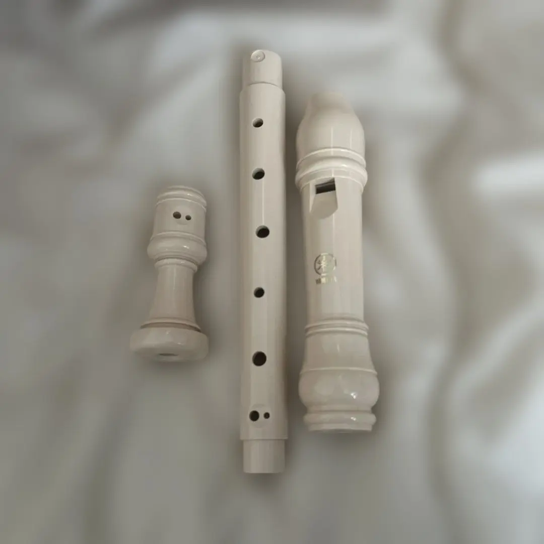 Thumbnail of White Alto Recorder, 3-piece, with Lip