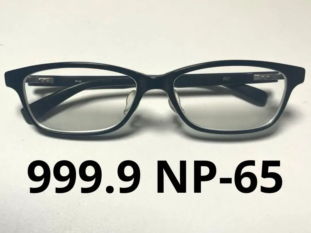 999.9 NP-65 黒縁メガネ（999.9（アイウェア） 999.9