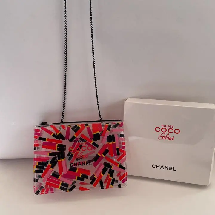 NEW❣️CHANELノベルティクリアバッグ 2025年最新】chanel クリアバッグ ノベルティの人気アイテム