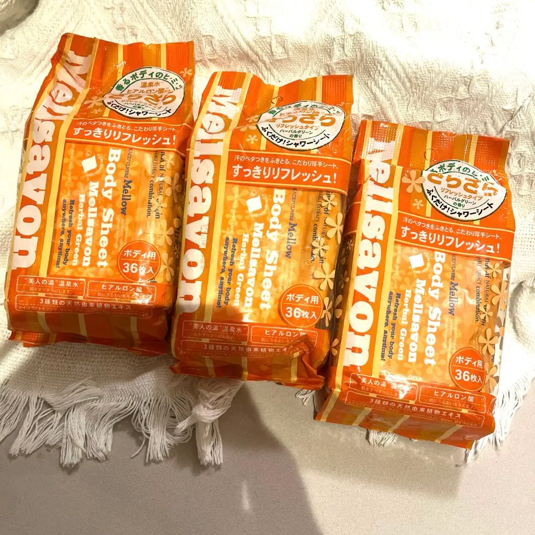 27個セットMellsavonメルサボン　ボディーシート12枚入 Mellsavonボディーシート12枚入り2個セット - メルカリ