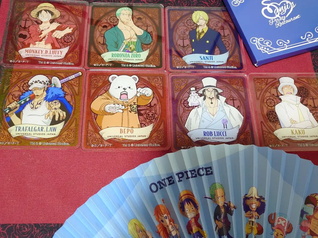 ONE PIECE ワンピース USJ ハンカチ ルフィ ロー ワンピース USJ 限定 ハンカチ ミニタオル タオル ルフィ ゾロ