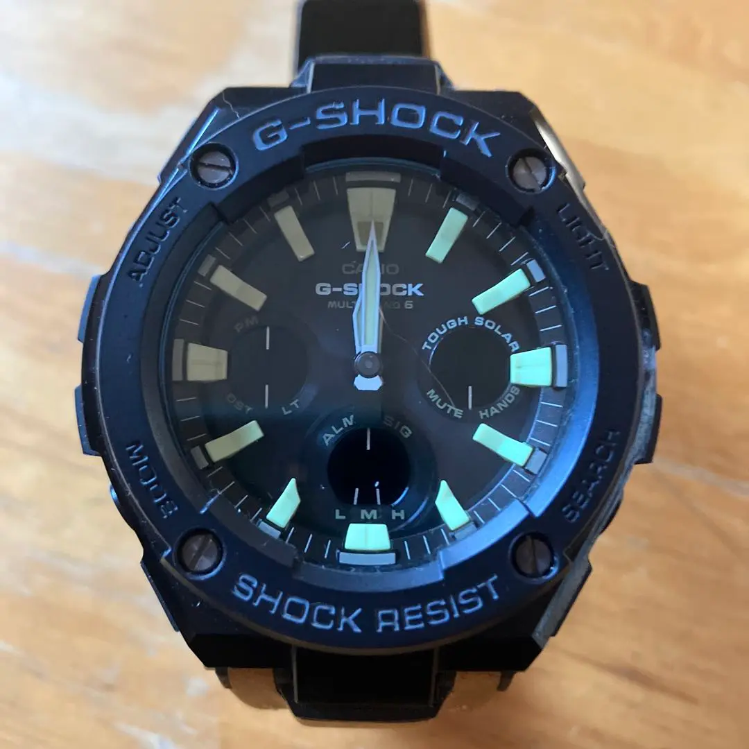 NIXON THE ROTOLOG　稼働品　ライト点灯 腕時計 木目 ブラウン NIXON THE ROTOLOG 稼働品 ライト点灯 腕時計 木目 ブラウン