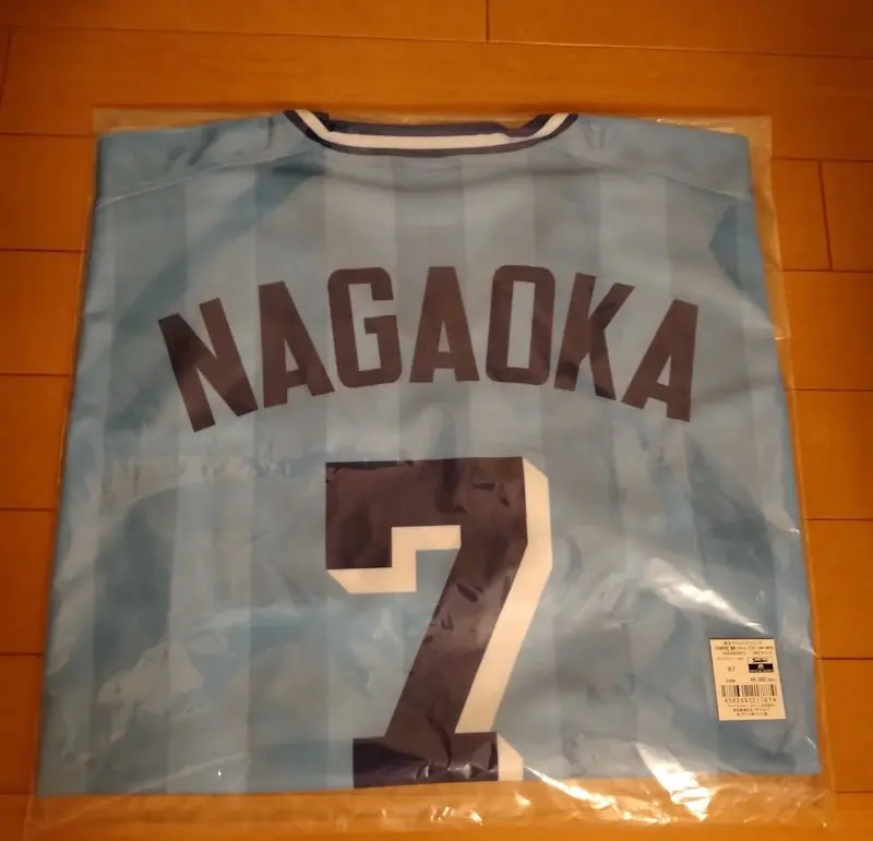 長岡② 東京養樂多燕子隊 1994-1996年客場 復刻球衣 的縮圖