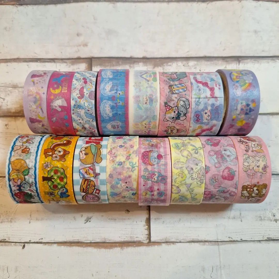 Thumbnail of Retro Fairy Tale Masking Tape Set