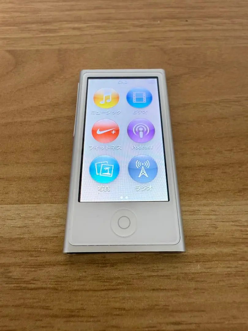 ジャンク品iPod nano MD480J シルバー　16GB Apple iPod Nano 7th Generation 16GB MD480J from Japan silver