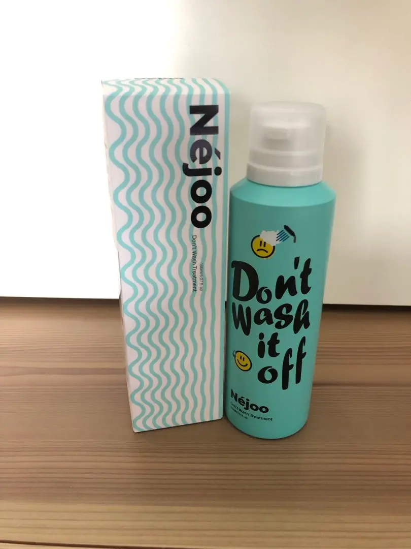 人気商品★3本セット★ネジュNejoo Don't Wash Treatment Nejoo Don't Wash Hair Bubble Treatment 150ml 5.07 fl.oz
