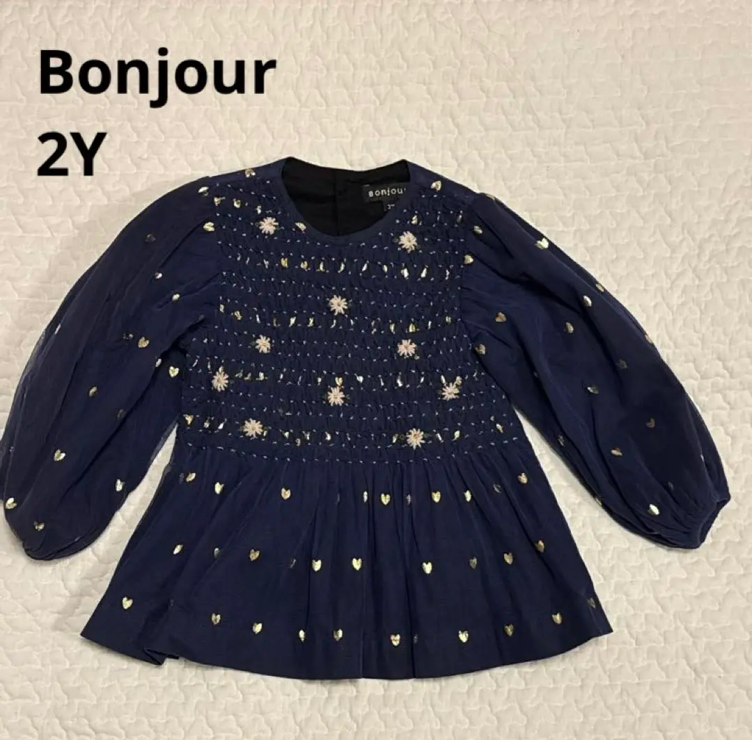 bonjour diary ハートチュニック　4y bonjour diary ハートチュニック 4y