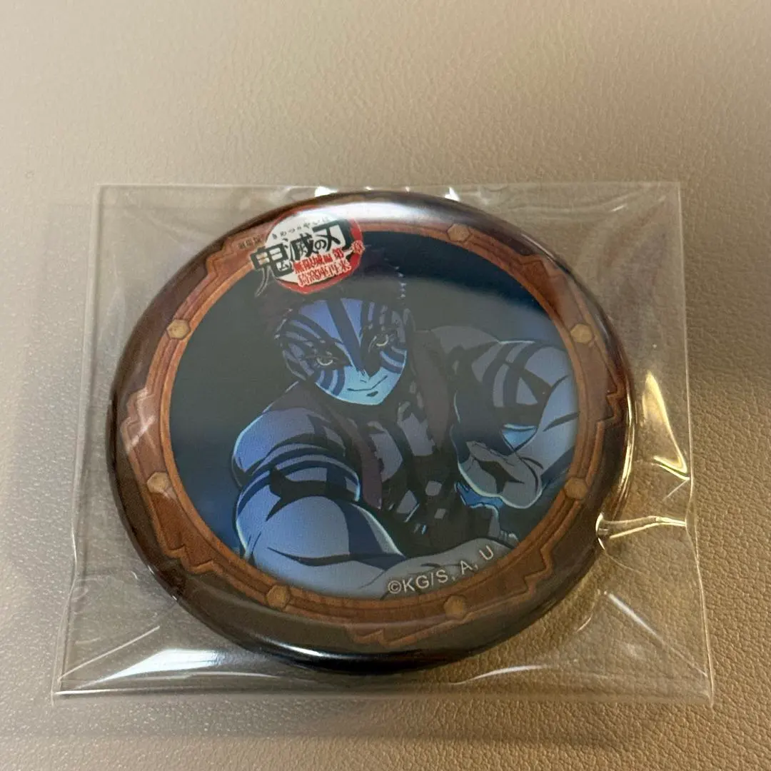 Thumbnail of Demon Slayer: Kimetsu no Yaiba ufotable cafe Akaza Decisive Battle Begins Can Badge