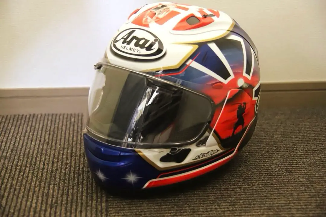 Arai 受けとっ RX-7X ペドロサ侍 57-58センチ 試着のみ 廃盤