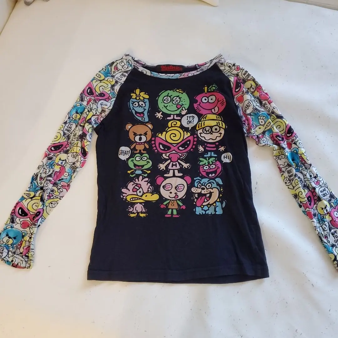 Thumbnail of Genuine Hysteric Mini Long Sleeve T-shirt Cut and Sew Unisex 120cm