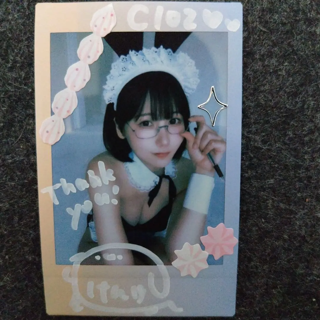 直筆サイン入り チェキ けんけん birthday photo book 限定③ 直筆サイン入り チェキ けんけん birthday photo book 限定