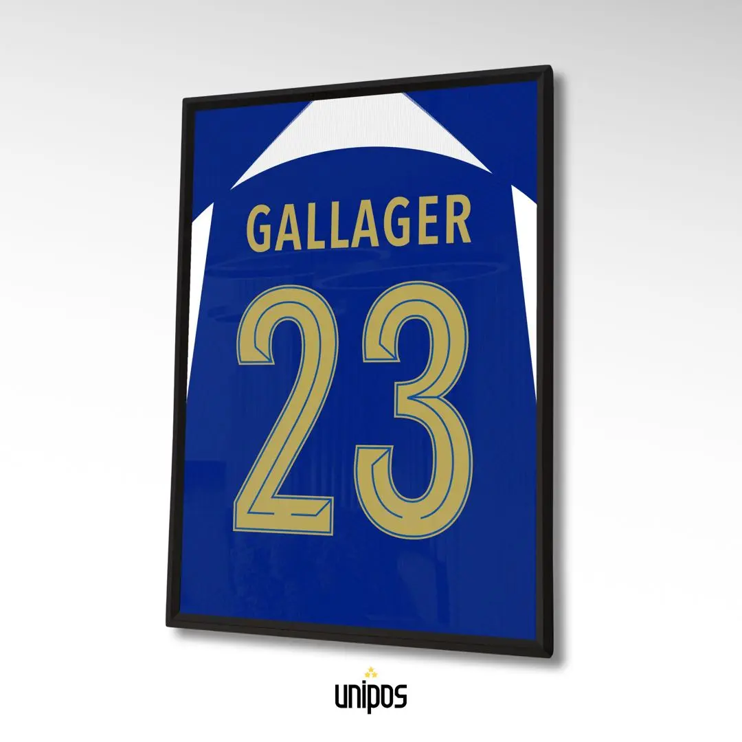 チェルシー　コナーギャラガー　サイン入りユニフォーム　オーセンティック chelsea-conor-gallagher-signed