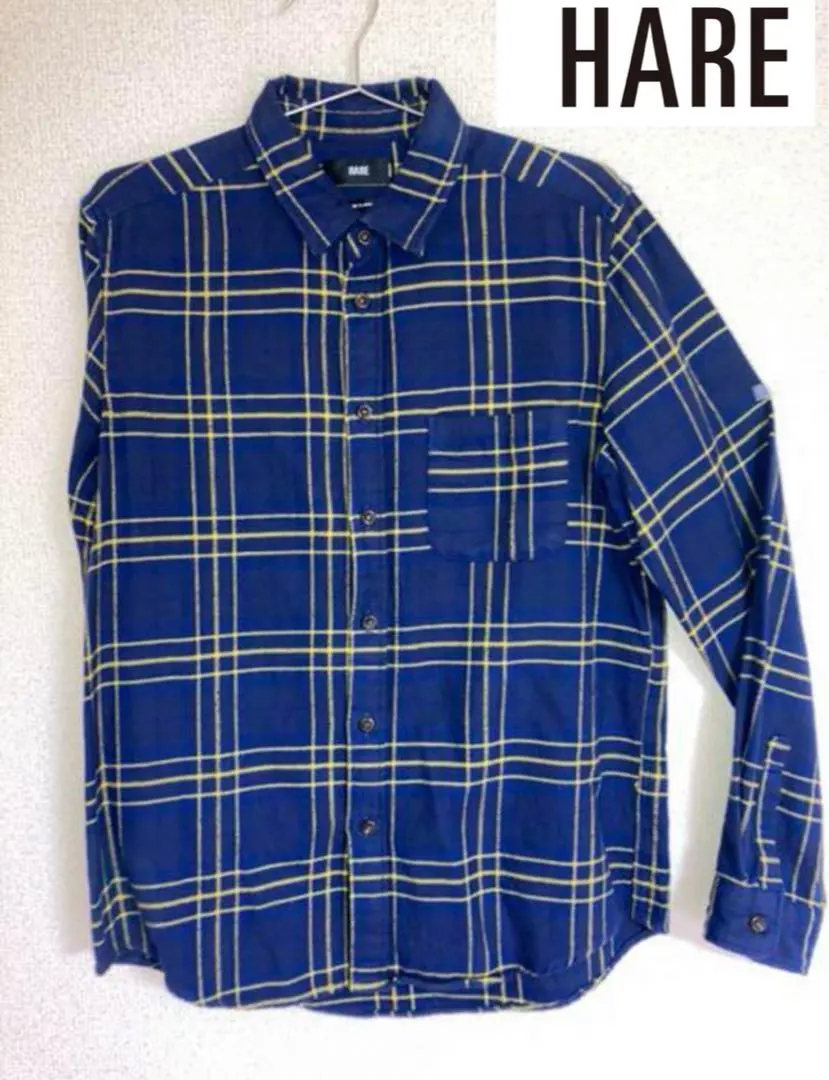 Thumbnail of HARE flannel shirt, check