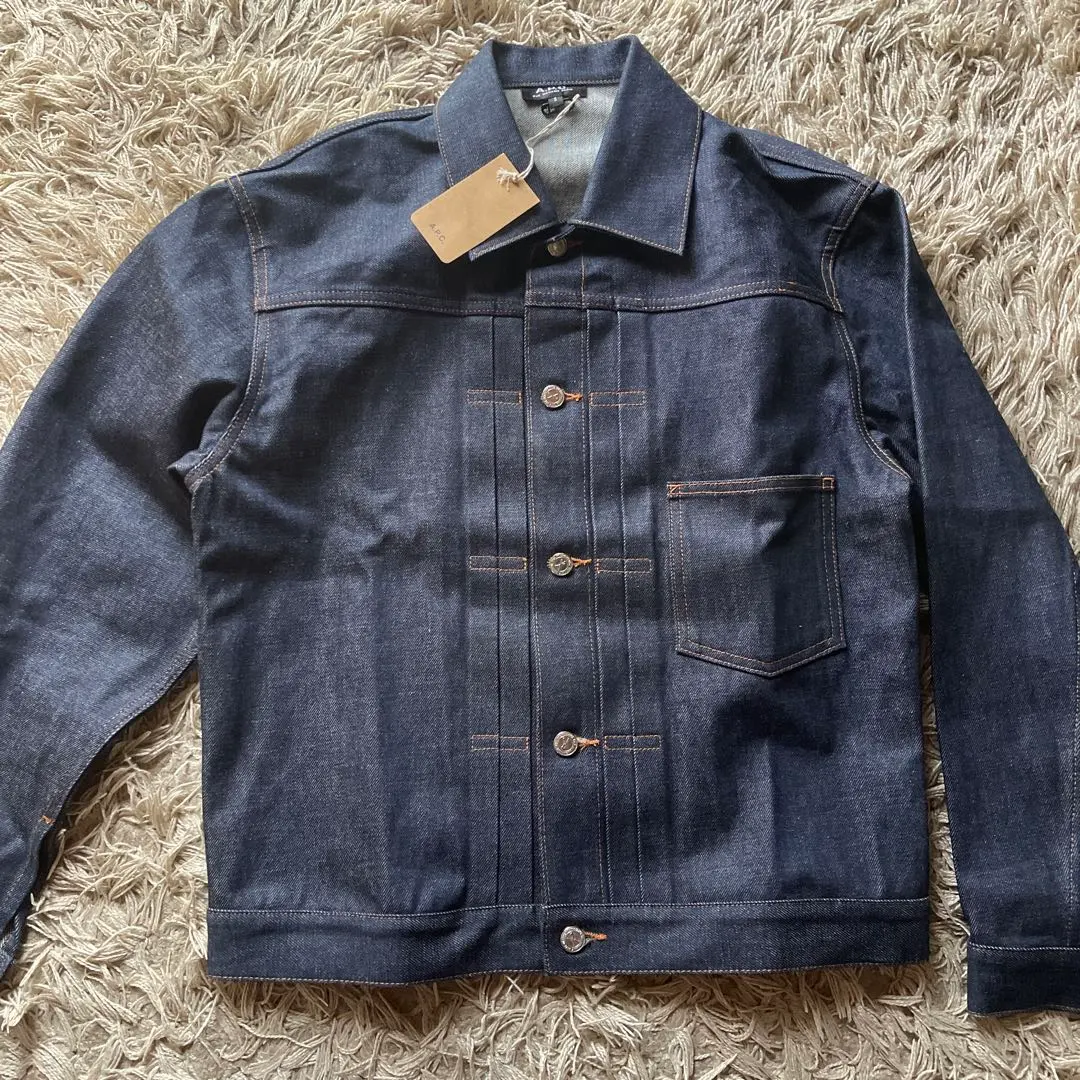 新品未使用品 アーペーセー　1st リジッド　デニムジャケット A.P.C. (アーペーセー) VESTE JEAN 1st / デニムジャケット