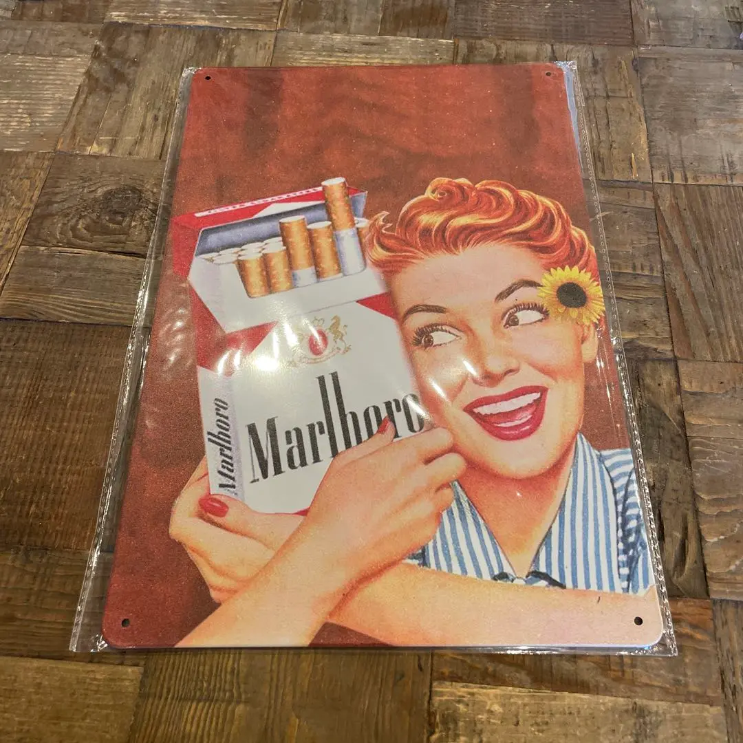 昭和レトロ marlboro マールボロ タバコ看板 壁掛け インテリア 販促品 Amazon.co.jp: SRongmao マルボロ タバコ タバコ 喫煙 レトロ