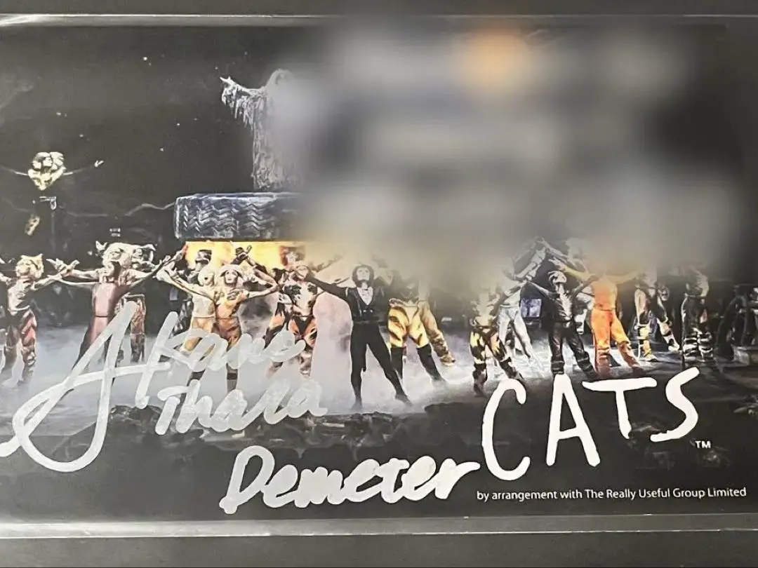 劇団四季　CATS　サインポストカード Amazon.co.jp: 劇団四季キャッツ サイン入りポストカード 2枚