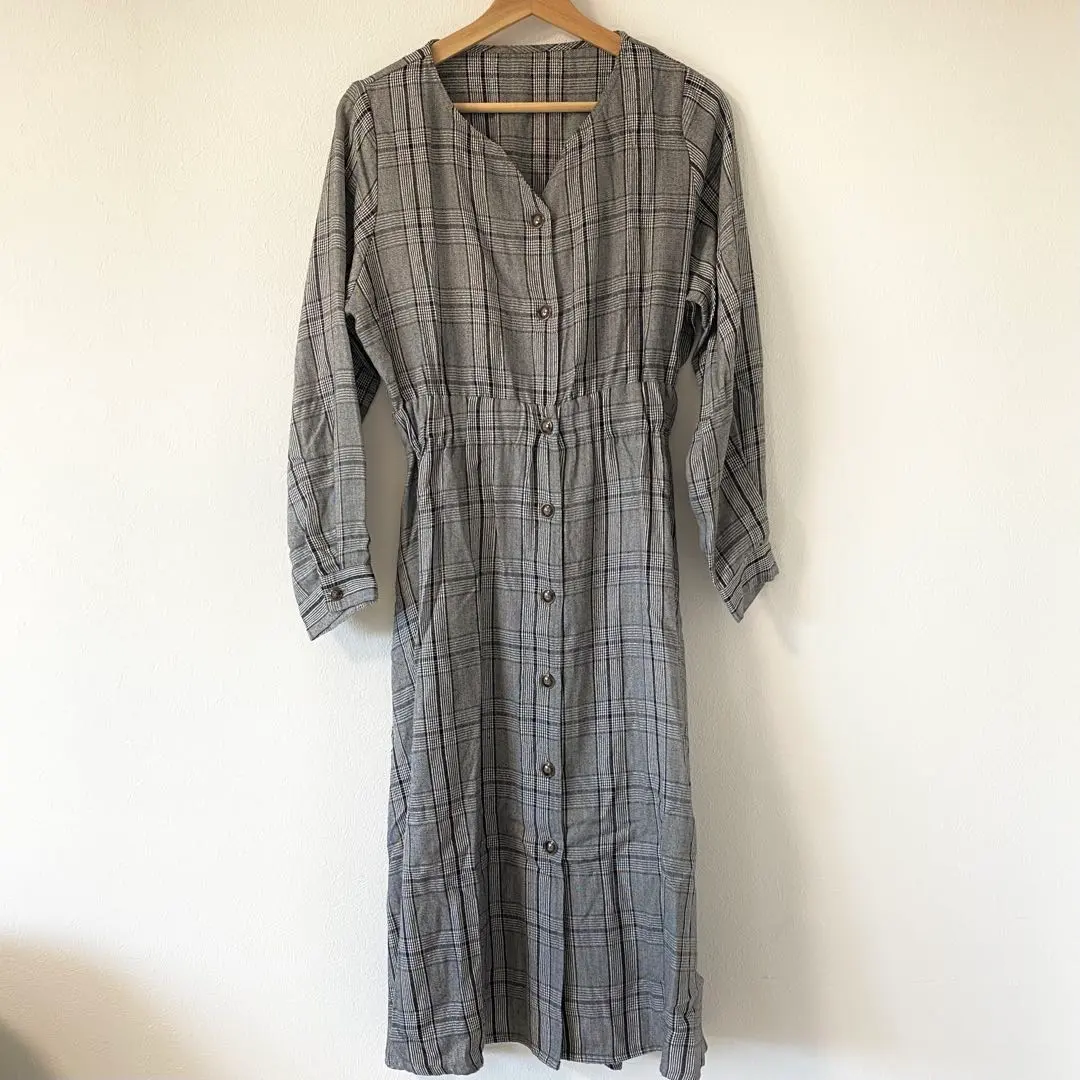 Thumbnail of Elegant glen check dress ☆