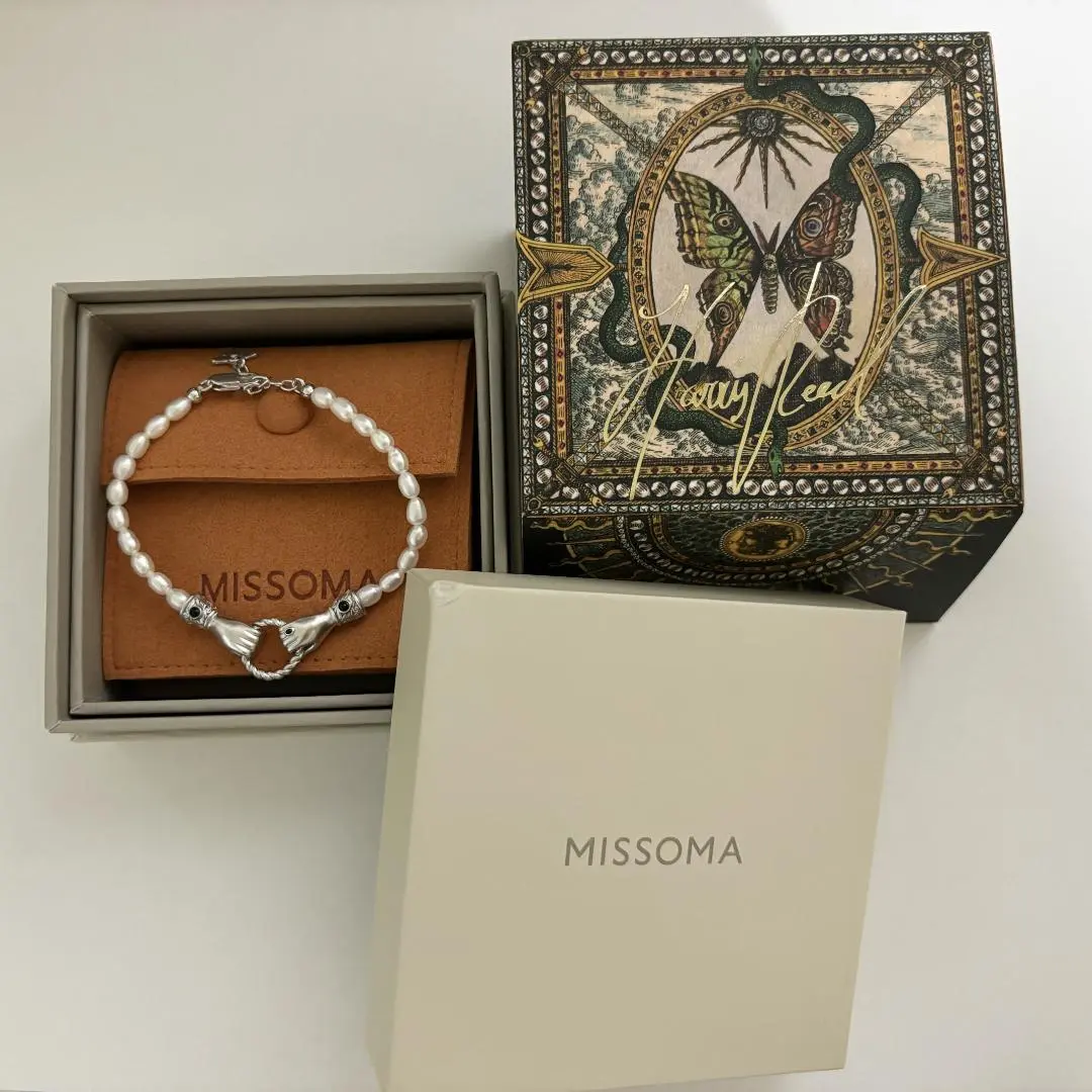ミッソマ MISSOMA HARRIS REED パール ブレスレット MISSOMA(ミッソマ) ハリス・リードコラボモデル Good Hands