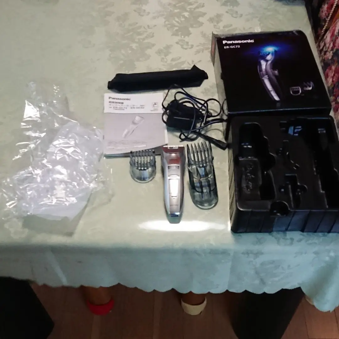 メンズヘアーカッター シルバー調 ER-GC72-S Panasonic ER-GC72-S パナソニック メンズヘアーカッター