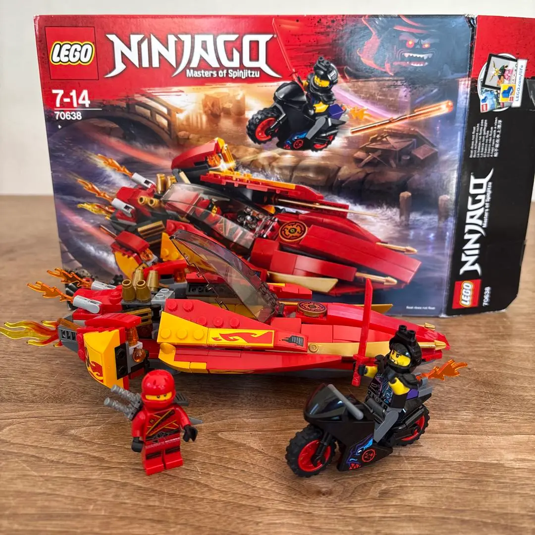 ココマル　出品 あるまじろ様専用】LEGO NINJAGO 70638 カタナフレイムボート