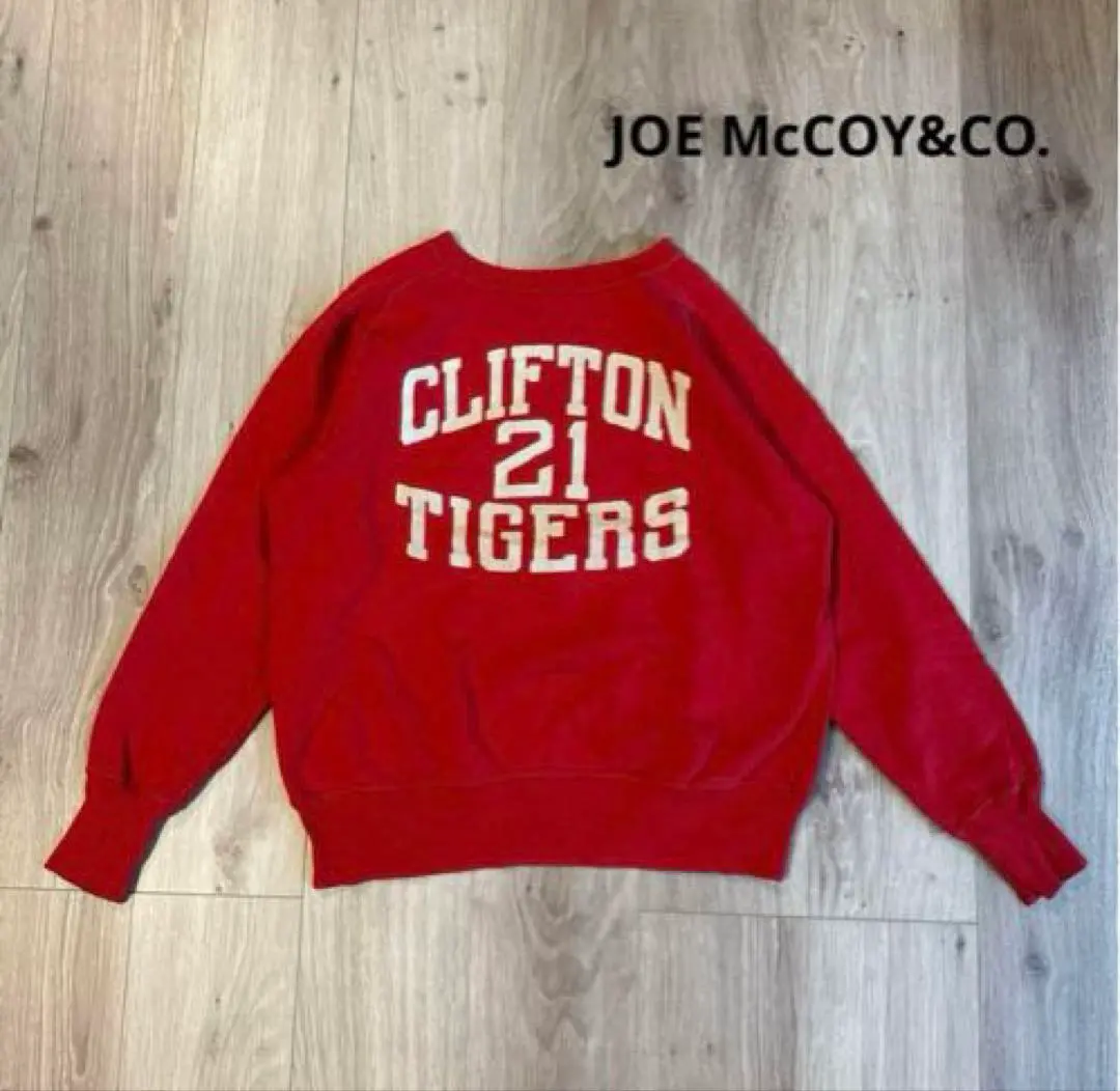 雰囲気抜群　ジョーマッコイ　リアルマッコイズ　プリント　前V スウェット 2025年最新】JOE McCOY メンズ トレーナー・スウェットの人気