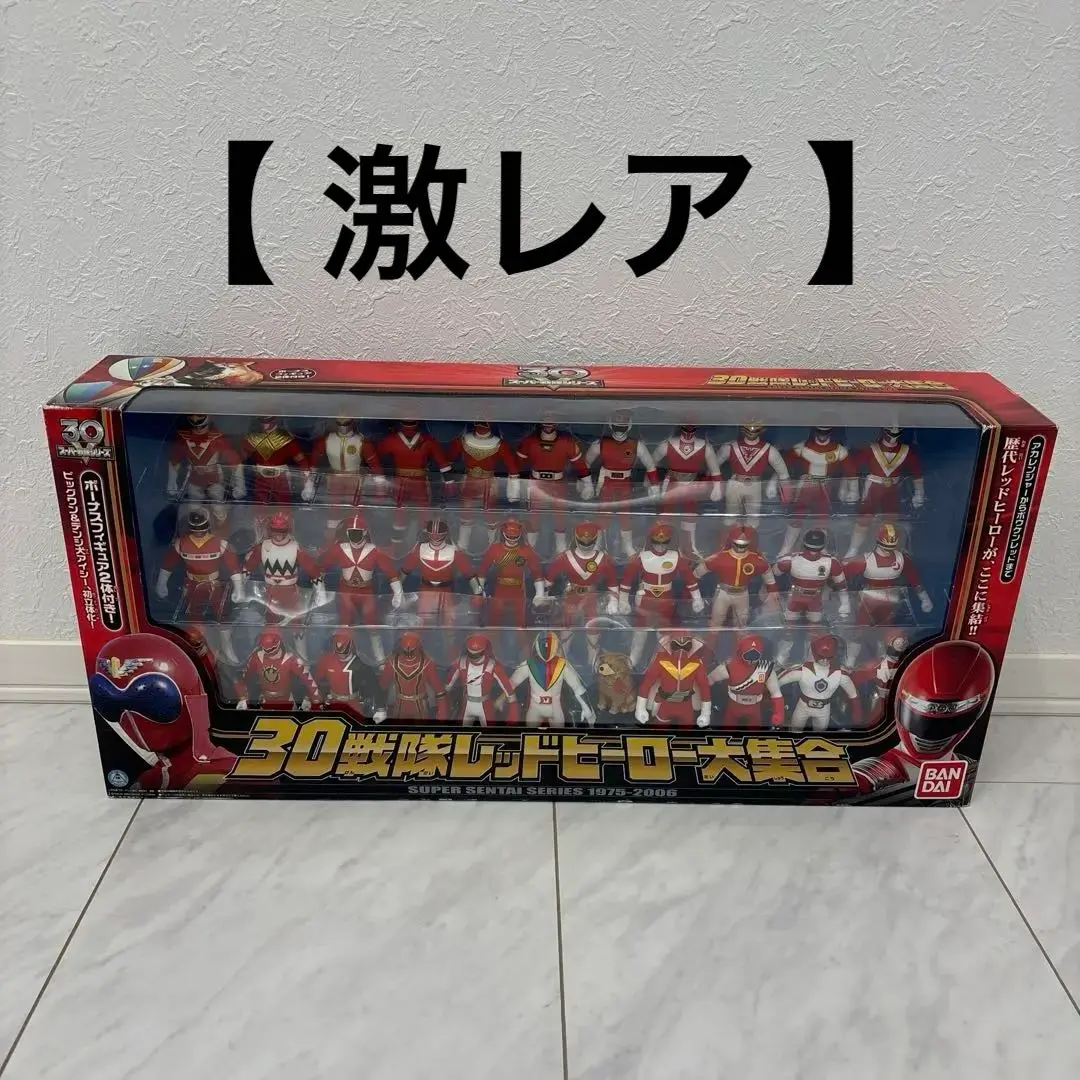 専用です　30戦隊レッドモーションコレクション Yahoo!オークション -「30戦隊レッドヒーロー大集合」の落札相場