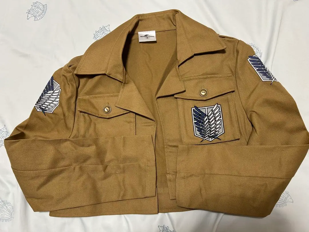 ◆未使用 USJ公式 進撃の巨人 調査兵団 ジャケット マント セット USJ/進撃の巨人/調査兵団セット/マント・ベルト：ONE SIZE