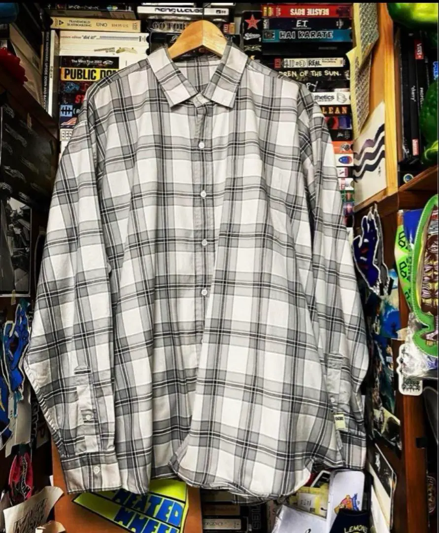 SSZ G-SHIRT シャツ パンツ BEAMS SSZ. FUNK CHK shirt グレー Sサイズ 新品未使用 完売品 - メルカリ