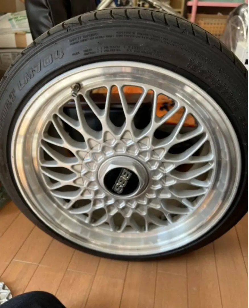 夕方まで!!BBS 13インチ vivioホイールセット ヨコハマタイヤ付き ヴィヴィオ ビストロ スポーツ純正BBS | 中古タイヤ・ホイール