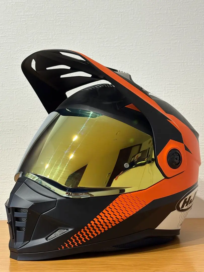 (即決可)HJC DS-X1 オフヘル風ヘルメット フルフェイスにもなるよ 即決可)HJC DS-X1 オフヘル風ヘルメット フルフェイスにもなるよ